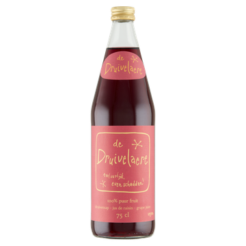De Druivelaere Druivensap 75 cl