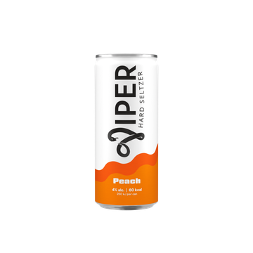 Viper Hard Seltzer Peach 250ML