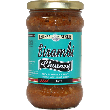 Lekker Bekkie Birambi Chutney 290 ML