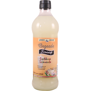 Lekker Bekkie Orgeade Siroop Caribbean Lemonade 500 ml