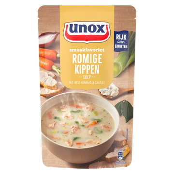 Unox Smaakfavoriet Soep In Zak Romige Kippen 570 ml