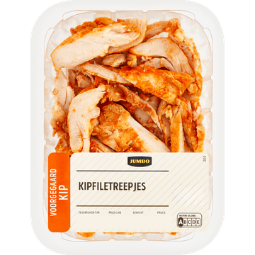 Jumbo Kipfiletreepjes Voorgegaard 135 g