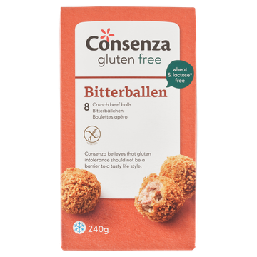 Consenza Gluten Free Bitterballen 8 x 30 g