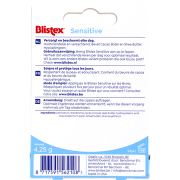 Blistex Sensitive stick 4,25 g