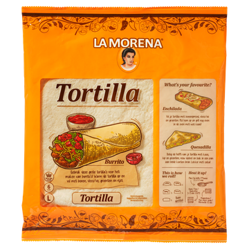 La Morena Tortilla Wrap Naturel 370 g