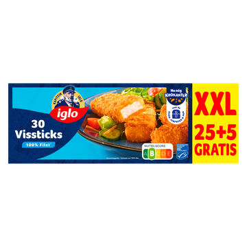 Iglo Vissticks XXL 25+5 Gratis 840 g