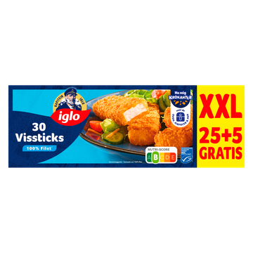Iglo Vissticks XXL 25+5 Gratis 840 g