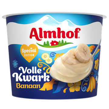 Almhof Volle Kwark Banaan 500g