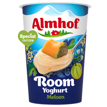 Almhof Roomyoghurt Meloen 500g