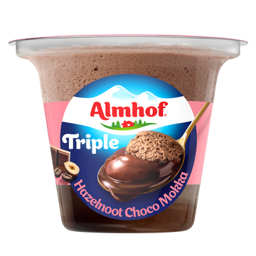 Almhof Triple Hazelnoot Choco Mokka 150g