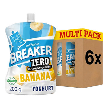 Melkunie Breaker Zero Banaan Yoghurt 200 g