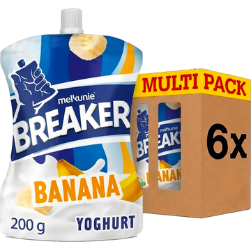 Melkunie Breaker Banaan Yoghurt 6 x 200 g