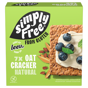 Leev® bio SIMPLY FREE oatcracker natural 100g