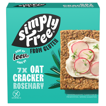 Leev® bio SIMPLY FREE oatcracker rosemary 100g