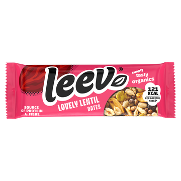 Leev®  bio LOVELY LENTIL bar dates 30g
