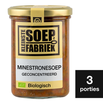 KleinsteSoepFabriek Minestronesoep Biologisch 400 ml