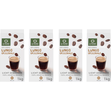 La Place Koffiebonen Lungo Originale Medium 4 x 1000 g