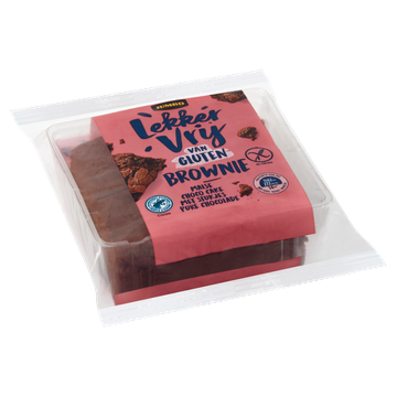 Jumbo Lekker Vrij van Gluten Brownie 140 g