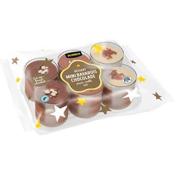 Jumbo Mini Bavarois Chocolade 6 Stuks