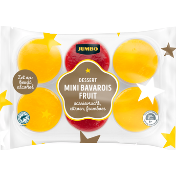 Jumbo Mini Bavarois Fruit 6 Stuks