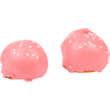 Jumbo - Roze Soezen met Hartjesdecoratie - 2 Stuks