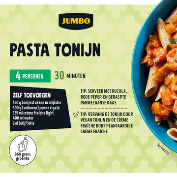 Jumbo Verspakket Pasta Tonijn 4 Personen
