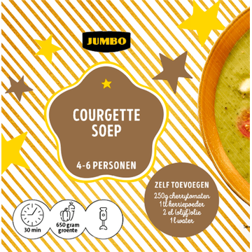 Jumbo Soeppakket voor Courgettesoep met Groene Appel 4-6 Personen