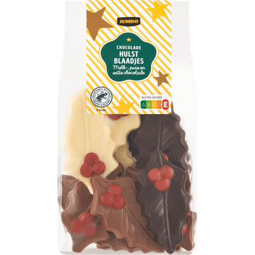 Jumbo Chocolade Hulstblaadjes 240 g