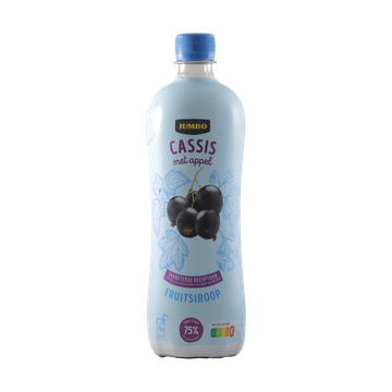 Jumbo Fruitsiroop Cassis met Appel 750ML