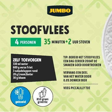 Jumbo Verspakket Stoofvlees 4 Personen