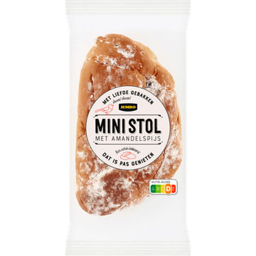 Jumbo Mini Stol met Amandelspijs 100 g