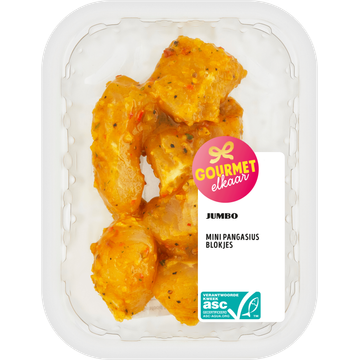 Jumbo Gourmet Mini Pangasius Blokjes 120 g