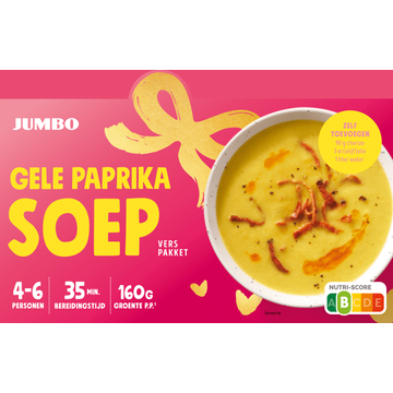 Jumbo Gele Paprikasoep Verspakket 4-6 Personen