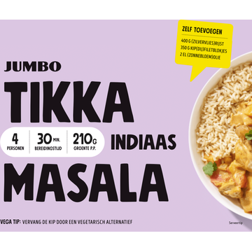 Jumbo Tikka Masala Verspakket 4 Personen