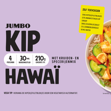 Jumbo Kip Hawaï Verspakket 4 Personen