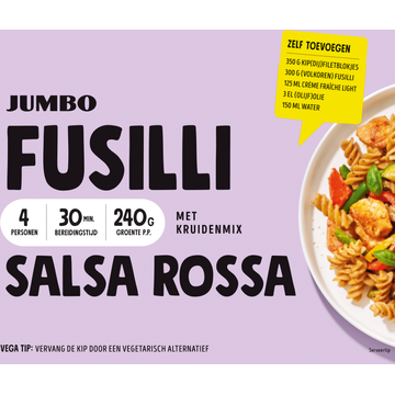 Jumbo Fusilli Salsa Rossa Verspakket 4 Personen