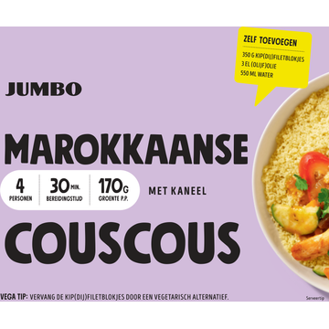 Jumbo Marokkaanse Couscous Verspakket 4 Personen