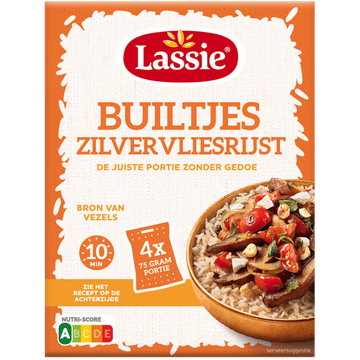 Lassie Builtjes Zilvervliesrijst 300 g