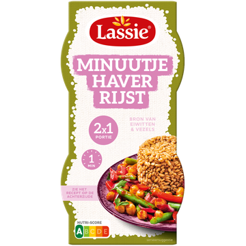 Lassie Haverrijst Minuutje 2 x 125g