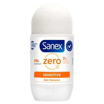 Sanex Zero% Sensitive Gevoelige Huid Deodorant Roller 50 ml