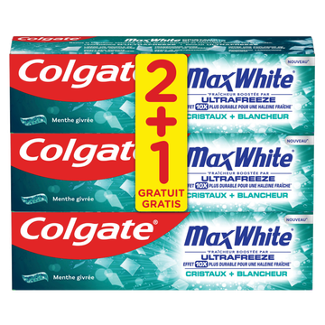 Colgate Max White Tandpasta 3 Stuks