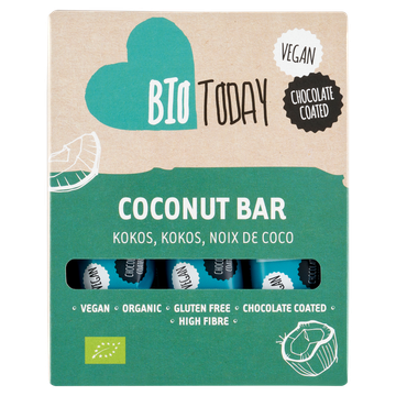 BioToday Coconut Bar 3 x 40 g