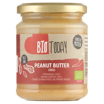 BioToday Pindakaas Chili 250 g
