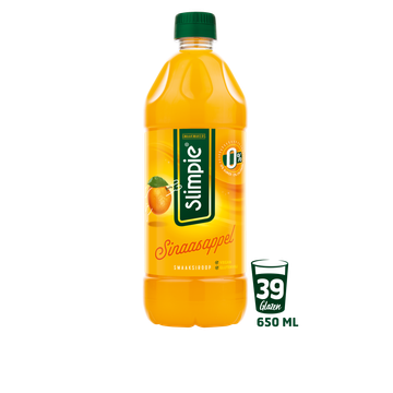 Slimpie Sinaasappel Siroop 650 ml