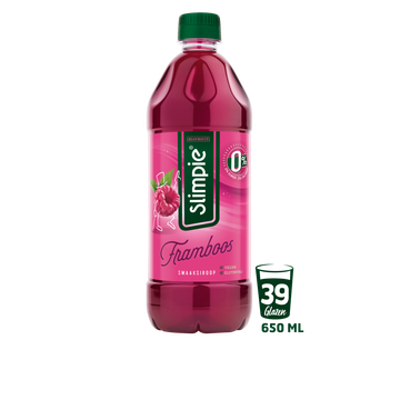 Slimpie Framboos Siroop 650 ml