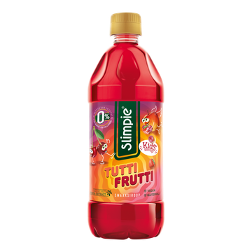 Slimpie Kids Siroop Tutti Frutti Smaak 580 ml