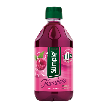 Slimpie Framboos Smaak Siroop 300 ml