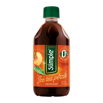 Slimpie Ice Tea Perzik Smaak Siroop 300 ml
