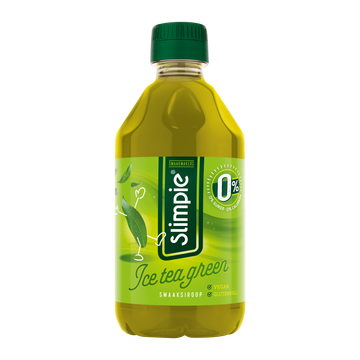 Slimpie Ice Tea Green Smaak Siroop 300 ml
