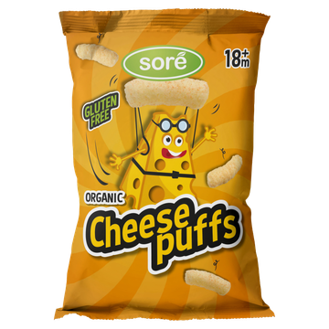 Sore Organic Cheese Puffs 18m+ 35 g